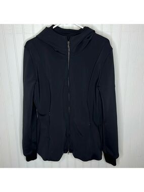 Post Card Hooded Soft Shell Jacket Size Large
